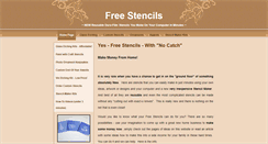 Desktop Screenshot of free-stencils.net